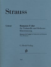 Romance in F Major Cello and Piano Reduction cover